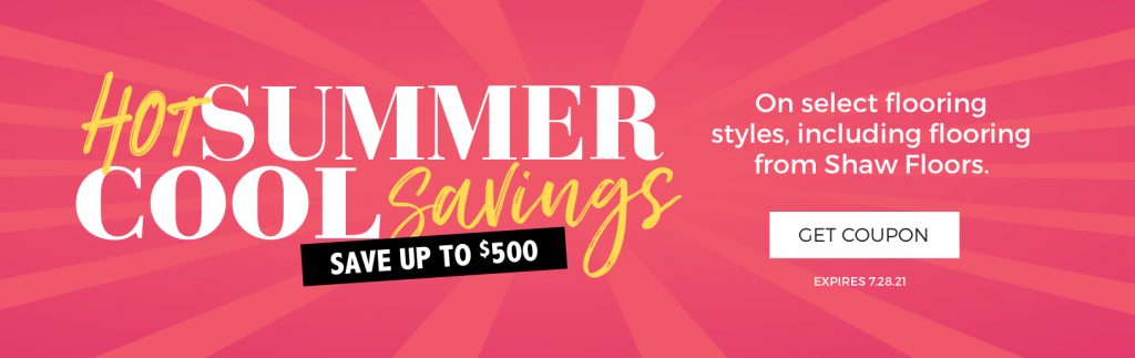 Hot Summer, Cool Savings | J/K Carpet Center, Inc